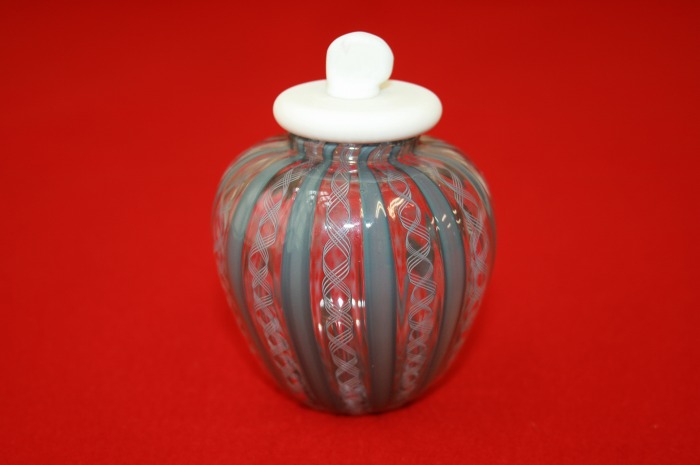 硝子茶入れ　すずかぜ藤原奈津江